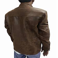 Erkek Gerçek Kuzu Derisi,Düz Biker Stili,Chris Evans Eskitilmiş Kahverengi,  Gerçek Deri,Cafe Rider ceketi,film Date Ceketi,Ona Hediye uygun fiyatlı  satın alın - fiyat, ücretsiz teslimat, fotoğraflarla gerçek yorumlar - Joom
