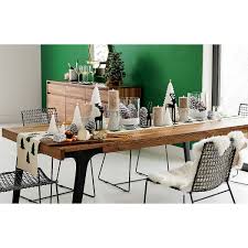 Lakin 81 Recycled Teak Extendable Dining Table Reviews Crate And Barrel In 2020 Christmas Dining Table Extendable Dining Table Dining Table