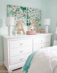 Simple white themed bedroom for twin girls. 17 Cheap Ways To Decorate A Teenage Girl S Bedroom Decor Home Ideas