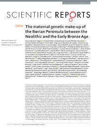 Driving maps of the streets and highways in spain and portugal for tourists planning to road trip across the countries. Pdf The Maternal Genetic Make Up Of The Iberian Peninsula Between The Neolithic And The Early Bronze Age