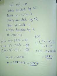 Find A Number Which When Divided By 35 Gives The Quotient 20 And Remainder  18.
