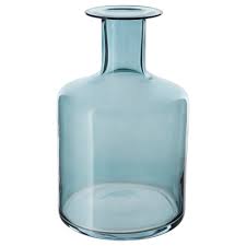 Pepparkorn Vase Blue Ikea Ikea Vases Blue Glass Vase Blue Vase