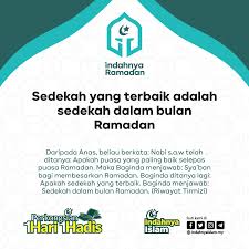 Download 1 hari 1 hadis apk android game for free to your android phone. Indahnya Islam 1 Hari 1 Hadis Ramadan Sedekah Terbaik Facebook