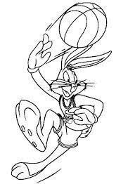 The phrase bug is used to describe an error or defect in software or hardware that causes a program to malfunction. Bugs Bunny In Space Jam Coloring Page Free Printable Coloring Pages For Kids