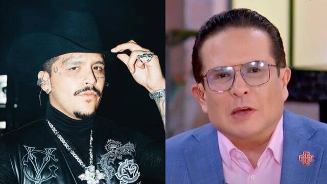 Gustavo Adolfo Infante no soportó que Christian Nodal lo ignorara y lo  llama “patán”