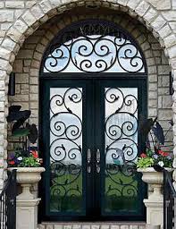 These cool modern style doors are perfect for homes that command cleaner, simpler lines. Wrought Iron Doors Provide Extra Security To Your Home Bighorn Iron Doors