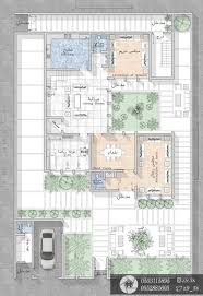 Pin By درر Zeer On Plans Square House Plans Model House Plan Basement House Plans