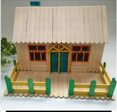 Gambar rumah mini dari stik es krim. Jual Prakarya Miniatur Rumah Adat Indonesia Dari Stik Es Krim Medium Di Lapak Arqee Art Bukalapak