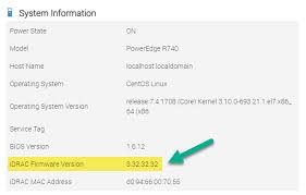How To Update The Idrac Integrated Dell Remote Access Controller Dell Us
