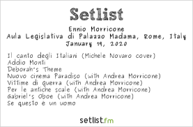 He is the son of composer ennio morricone. Rip Ennio Morricone See His Final 8 Song Performance Setlist Fm