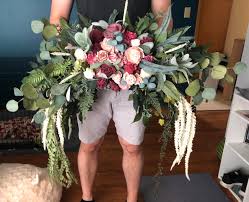 If you are planning for your arch to be outside, you cannot decorate it the night before. My Diy Floral Swag For Our Arch Weddingplanning