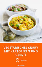 Vegetarisches Curry Mit Kartoffeln Und Gerste Rezept Vegetarisches Curry Gerste Rezept Curry