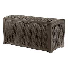 Check spelling or type a new query. Buy Suncast 99 Gallon Resin Wicker Patio Outdoor Storage Container For Toys Furniture Deck Box Mocha Online In Turkey B0044v3usu