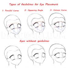 Tips for drawing feminine females and masculine malesi'm not saying that all female characters should look. How To Sketch Anime Eyes Step By Step Drawing Guide By Catlucker Dragoart Com