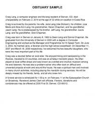 These sample obituary templates serve as a guide to help you get started writing an obituary for your deceased friend or loved one. 11 Obituary Template And Samples Download 2021 Word Pdf