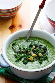 Low Carb Vegan Kale Spinach Soup Recipe Diet Doctor Recipe Healthy Recipes Kale And Spinach Spinach Soup Recipe