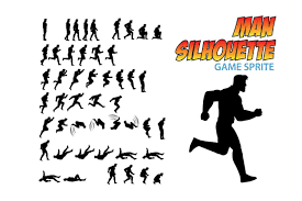 Man Silhouette Game Sprite Sprite Red Superhero Silhouette See more ideas about silhouette, silhouette clip art, man. man silhouette game sprite sprite