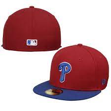 Philadelphia Phillies New Era 2 Tone Southpaw 59fifty Fitted Hat Red Royal 34 99 Philadelphia Phillies Phillies Fitted Hats