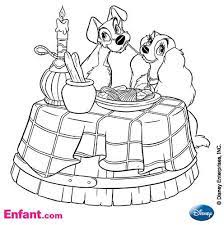 coloriages disney la belle et le clochard coloriage de camion rapace