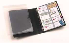 Premium cards printed on a variety of high quality paper types. 37 30 Business Card Books A4 4d Binder 500 Card Capacity Black Marbig 8703102