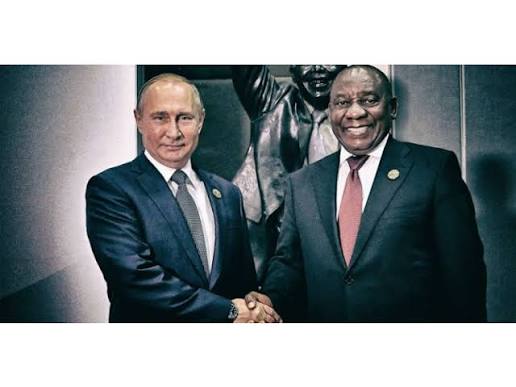 President of Russia V.Putin and President of South Africa C.Ramaphosa at the sidelines of the Russia-Africa Summit