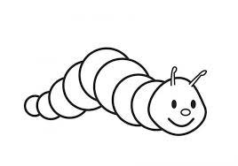 1) if you have javascript enabled you can click the print link in the top half of the page and it will automatically print the coloring page only and ignore the advertising and navigation at the top of the page. Coloring Page Of A Caterpillar Novocom Top