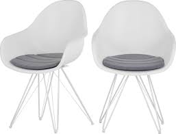 Set Of 2 Luus Dining Chairs White Chair Dining Chairs White Dining Chairs
