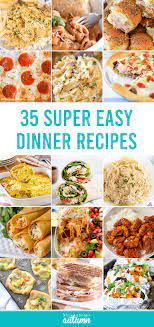 Super Easy Dinner Recipes 7 Ingredients Or Less It S Always Autumn Super Easy Dinner Easy Dinner Recipes Easy Dinner