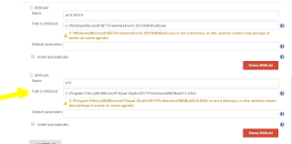 If you don't have visual studio installed on your computer, you can use build tools 2013 to build managed applications. Configuring Jenkins Msbuild Path Stack Overflow