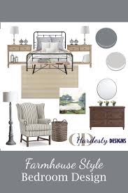 Shop bedroom, furniture, storage & more! A Coastal Farmhouse Styled Bedroom Concept Board Complete With A Metal Bed Neutral Color Palet Best Home Interior Design Farmhouse Style Bedrooms House Colors