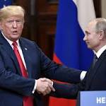Donald Trump, Vladimir Putin tout