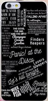 Panic At The Disco Death Of A Bachelor Lyrics Panic At The Disco Hard Transparent Case For Iphone Panic At The Disco Lyrics Panic At The Disco Disco