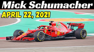 Schumacher, 21, is set to. Mick Schumacher Is Back On Fiorano Circuit April 22 2021 2018 Ferrari Sf71h Test Day Youtube