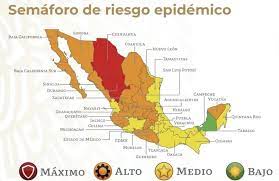 Jun 24, 2021 · tras presentar el semáforo epidemiológico en nuevo león, la autoridad anunció que el aforo en establecimientos subirá al 70 por ciento, mientras se extendieron los horarios para llegar a las 24 horas de operaciones en lugares de esparcimiento. Semaforo Covid 19 2 Estados Quedan En Rojo Y 18 Permanecen En Naranja