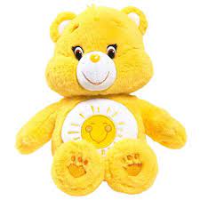 It S Addicting To Collect These Care Bear Toys And Products Care Bears Plush Care Bears Stuffed Animals Yellow Care Bear
