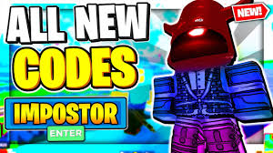 All New Secret Working Codes In Imposter Update Roblox Impostor Roblox Youtube