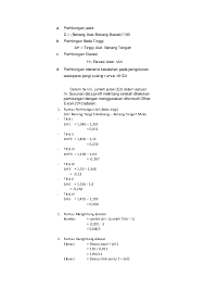 Caranya adalah dengan mengetahui isi percakapan whatsapp pasangan dengan orang lain. Doc Rumus Perhitungan Ryandhon Gyandhani Academia Edu