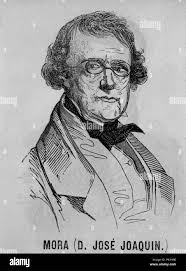 JOSE JOAQUIN DE MORA (1783-1864) ESCRITOR, EDUCADOR, PERIODISTA, POETA,  JURISTA Y POLITICO ESPAÑOL. Location: BIBLIOTECA NACIONAL-COLECCION,  MADRID, SPAIN Stock Photo