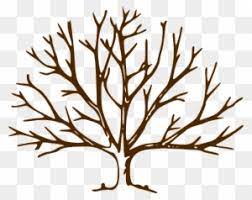 Pdf fall tree in autumn. Bare Tree Coloring Page Bare Tree Free Transparent Png Clipart Images Download