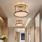 Fashion Style Drum Crystal Lights Takeluckhome Com