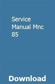 Service Manual Mnc 85 Crankshaft Position Sensor Bmw Manual