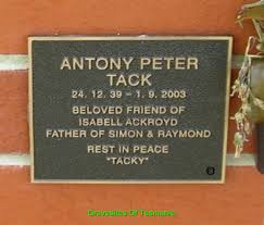 Gravesites Of Tasmania