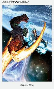 High quality secret invasion gifts and merchandise. Kl Rt And Nova Secret Invasion Marvel Comics Art Marvel Heroes Marvel Drawings