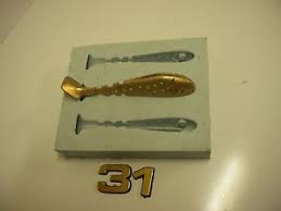 Soft Plastic Bait Molds Made Of Soft Silicone Bass Crappie Walleye 3 Homemade Fishing Lures Lure Molds Bait Molds