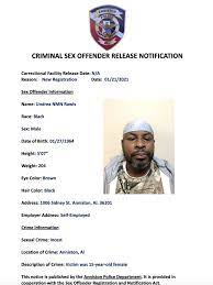 Sex Offenders - The City of Anniston