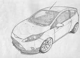 Car Drawing Techniques On Behance