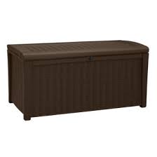 Coffre De Jardin En Resine 400 L Rio Keter Port Offert Rangement De Patio Coffre De Jardin Coffre De Rangement
