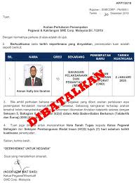 Badan eksekutif ialah kabinet dan jemaah menteri. Sme Corporation Malaysia Arahan Pertukaran Penempatan Pegawai Kakitangan Sme Corp Malaysia Bil 6 2019