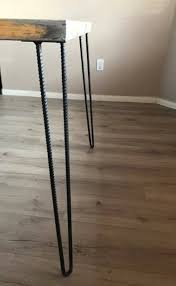 Rebar Hairpin Legs Set Of 4 Free Shipping Etsy In 2020 Pin Legs Diy Table Legs Hairpin Legs