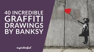 Anything you can think of i can draw for you. 40 Incredible Graffiti Drawings By Banksy Inspirationfeed